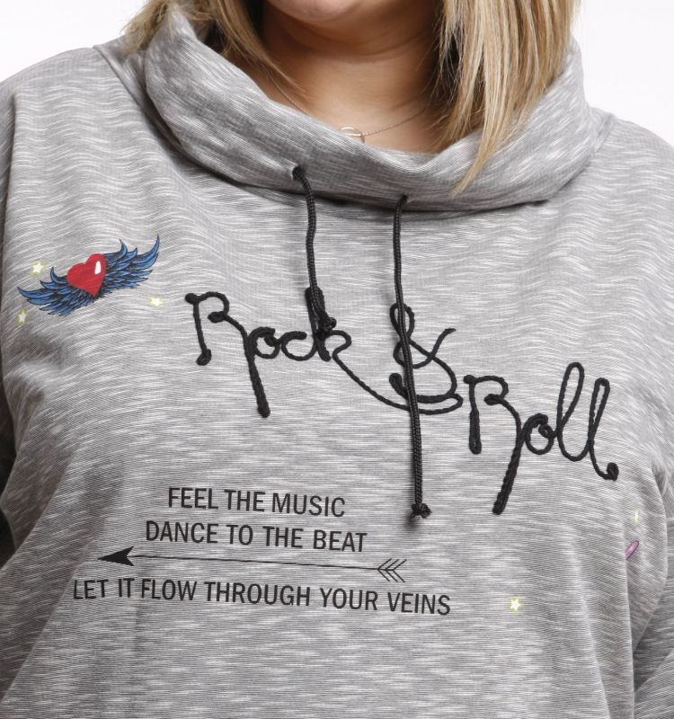 DANCE Sweatshirt - Rock & Roll - grau